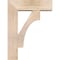 Ekena Millwork Westlake Block Smooth Bracket w/ Offset Brace, Douglas Fir, 7 1/2"W x 24"D x 32"H BKT0806X24X32WTL05SDF - alternate 4